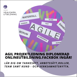 Agil-projektledning-diplomerad-onlineutbildning-Lar-dig-om-Scrum-Agile-och-Lean-VeaLearn-utbildning
