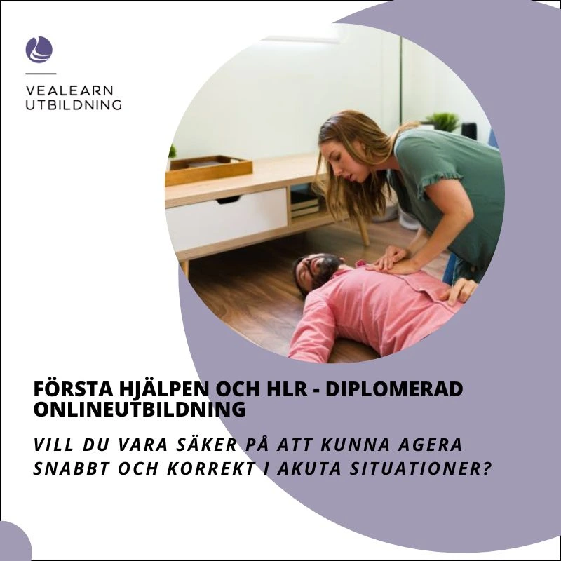 ABC sjukvård- första hjälpen och HLR - diplomerad onlineutbildning