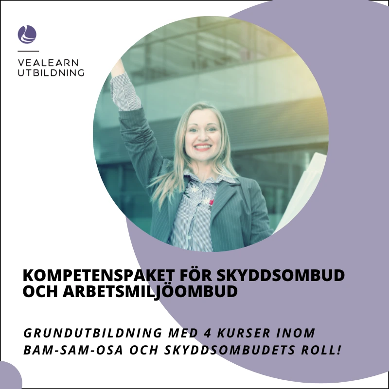 Kompetenspaket online för skyddsombud eller arbetsmiljöombud