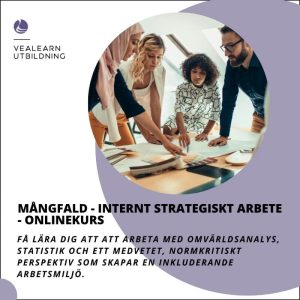 Mångfald internt strategiskt arbete - onlinekurs (K)