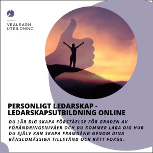 Personligt ledarskap - ledarskapsutbildning online-VeaLearn K