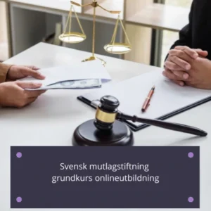 Illustrativ bild symboliserande muta samt lag